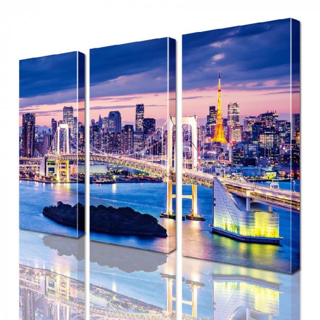 Картина модульная ArtStar Токио ADG0187 150х180 см 3 части