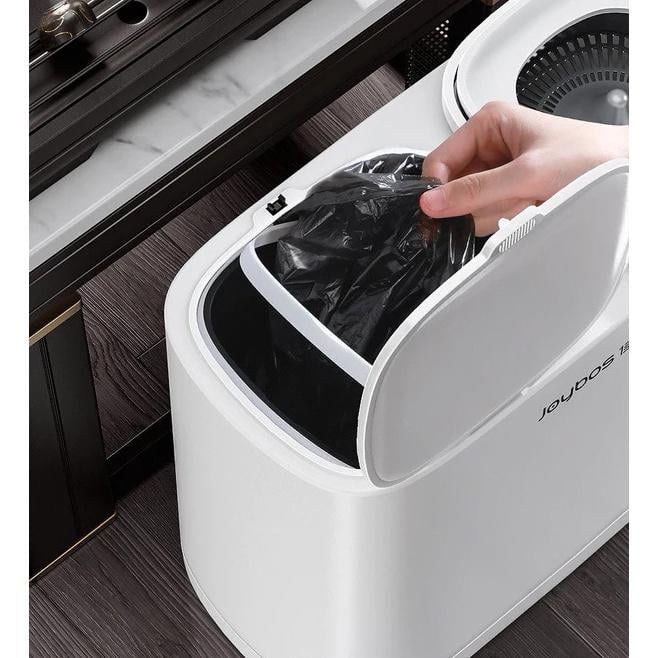 Ведро для сухих отходов и жидкости JOYBOS двухсекционное (JBS-LJT-CFE1-JGY) - фото 2 Ведро для сухих отходов и жидкости JOYBOS двухсекционное (JBS-LJT-CFE1-JGY) - фото 2