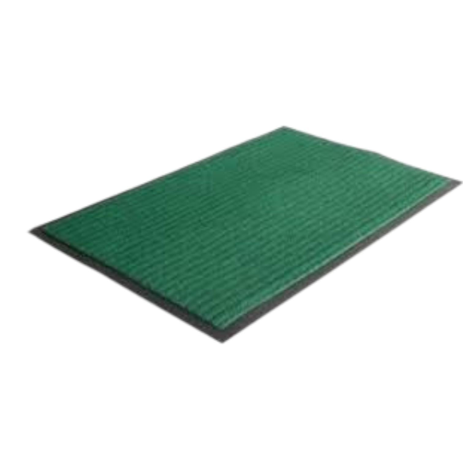 Килимок для вхідної зони Ребристий брудозахисний на гумовій основі нековзний 90х150 см Зелений (147-46-к0043.1)