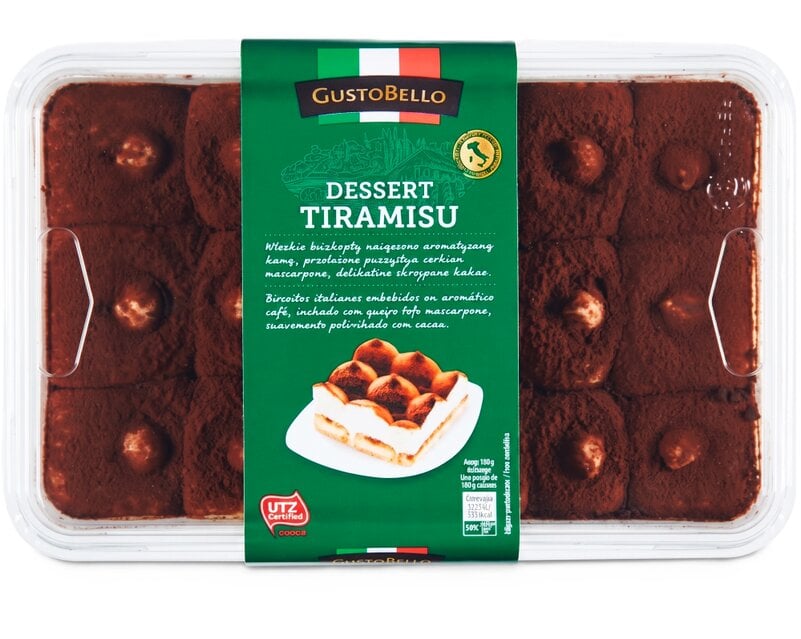 Десерт тірамісу Gusto Bello Tiramisu 500 г (38823027)