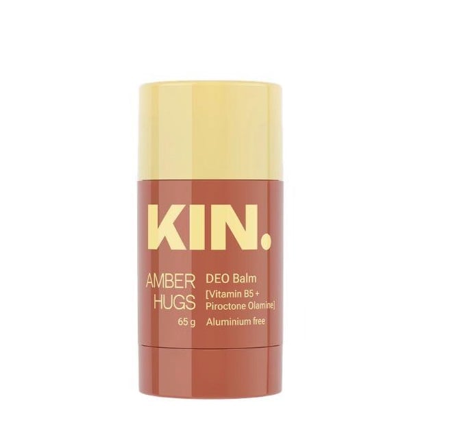 Дезодорант-бальзам без алюминия KIN. Amber Hugs от запаха и натирания 65 г