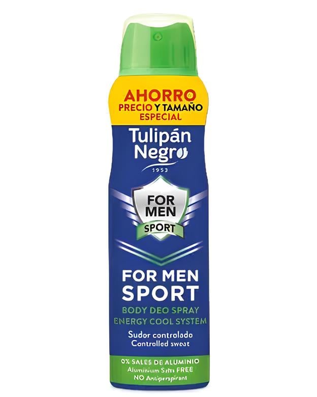 Дезодорант-спрей для чоловіків Tulipan Negro «for men Sport» (2332334238) Дезодорант-спрей для чоловіків Tulipan Negro «for men Sport» (2332334238)
