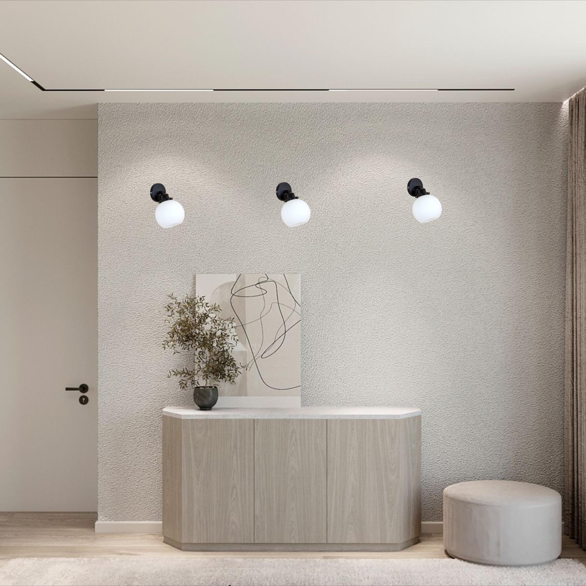 Бра лофт Black/White (916-W09F-1 BK+WH) - фото 4 Бра лофт Black/White (916-W09F-1 BK+WH) - фото 4