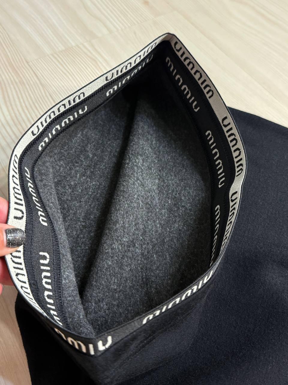 Лосины женские Kenalin 2016 утепленные с резинкой на поясе min min р. 42-48 Черный (5837) - фото 3