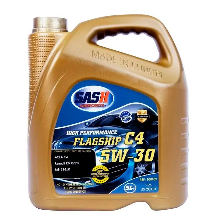 ᐉ Моторное масло автомобильное SASH FLAGSHIP C4 5W-30 5 л (73221 ...