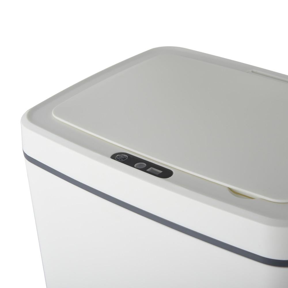 Мусорное ведро сенсорное MIXXUS WAVE-TC0110 прямоугольное 10 л White (MI7073) - фото 4 Мусорное ведро сенсорное MIXXUS WAVE-TC0110 прямоугольное 10 л White (MI7073) - фото 4