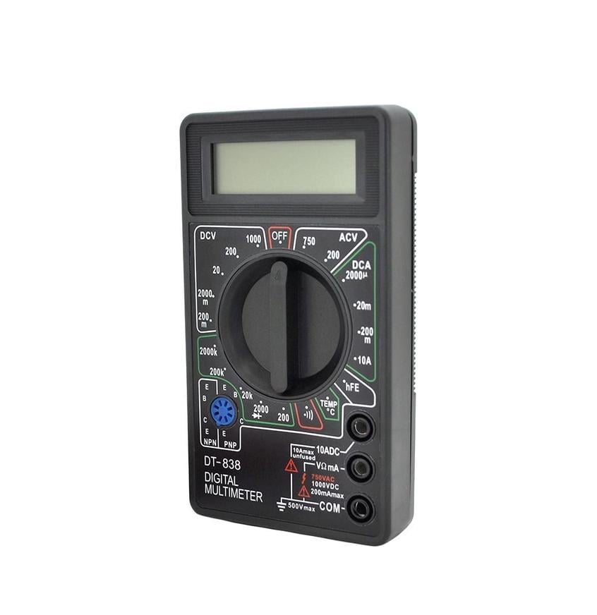 Мультиметр цифровой DT838 с термопарой (606503494)