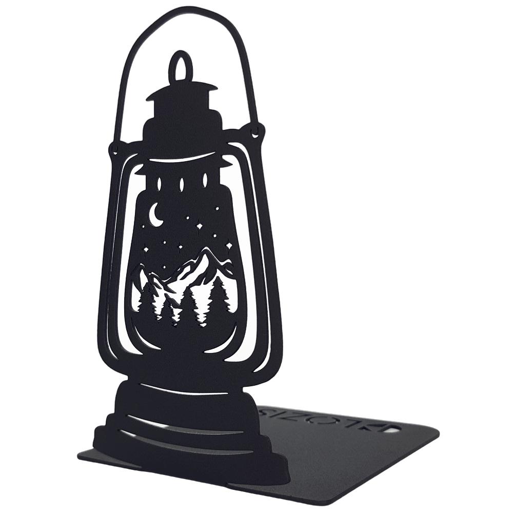 Подставка для книг Glozis Kerosene Lamp G-096 17х12 см (27217481) - фото 2 Подставка для книг Glozis Kerosene Lamp G-096 17х12 см (27217481) - фото 2