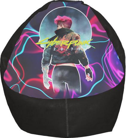 Кресло-груша Cyberpunk 2077 Girl 4 M (13281095)