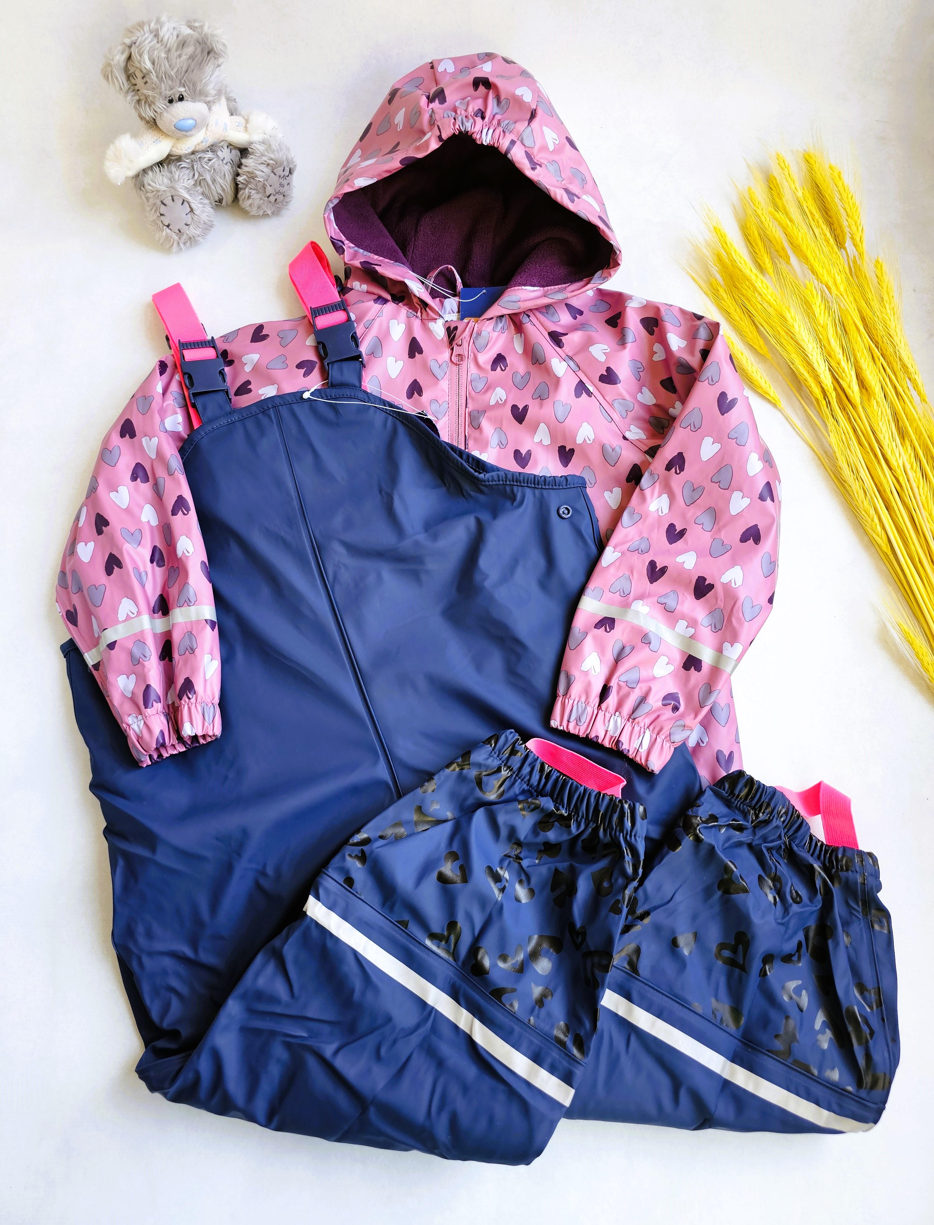 Комплект для дівчинки Lupilu від дощу флісовий 110-116 см (20297618)