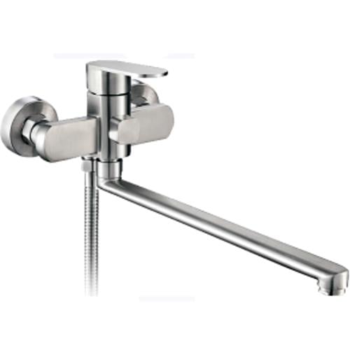 Змішувач для ванної Frap F22805 1035785 одноважільний Сатин (102188)