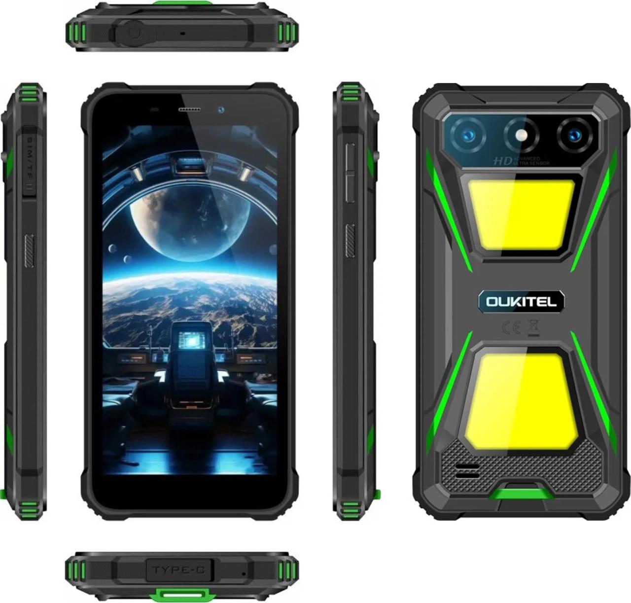 Смартфон Oukitel G5 4/128 Гб Global Version Green (2749558005) - фото 5