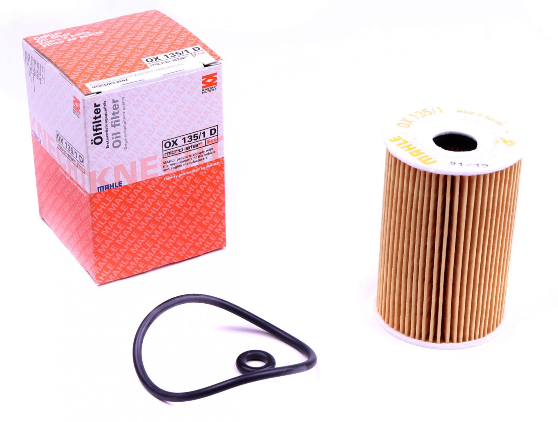 Фільтр масляний KNECHT для MB W168 1,4-2,1i 97-04 (OX 135/1D)