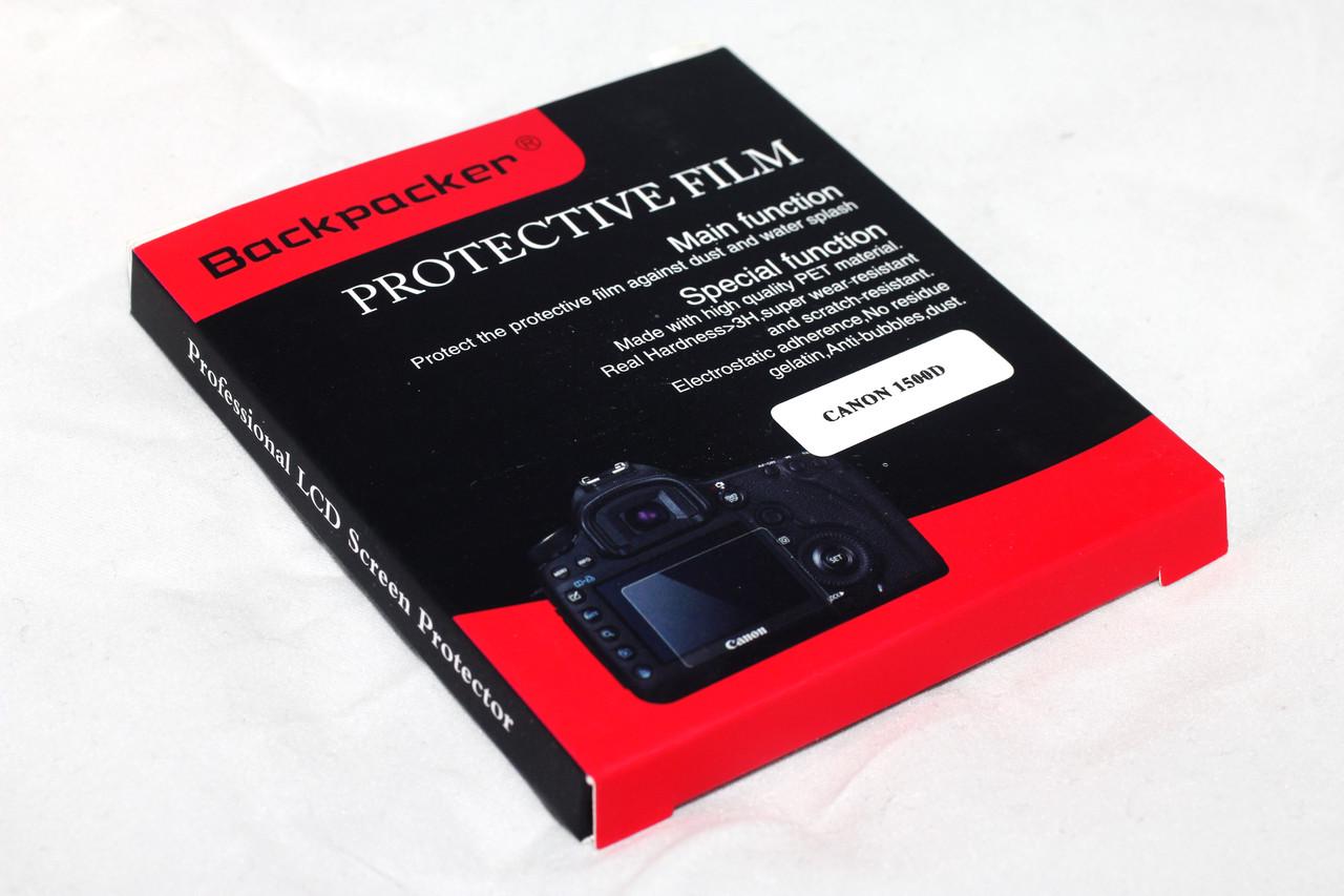 Защита LCD экрана Backpacker для Canon 1500D закаленное стекло