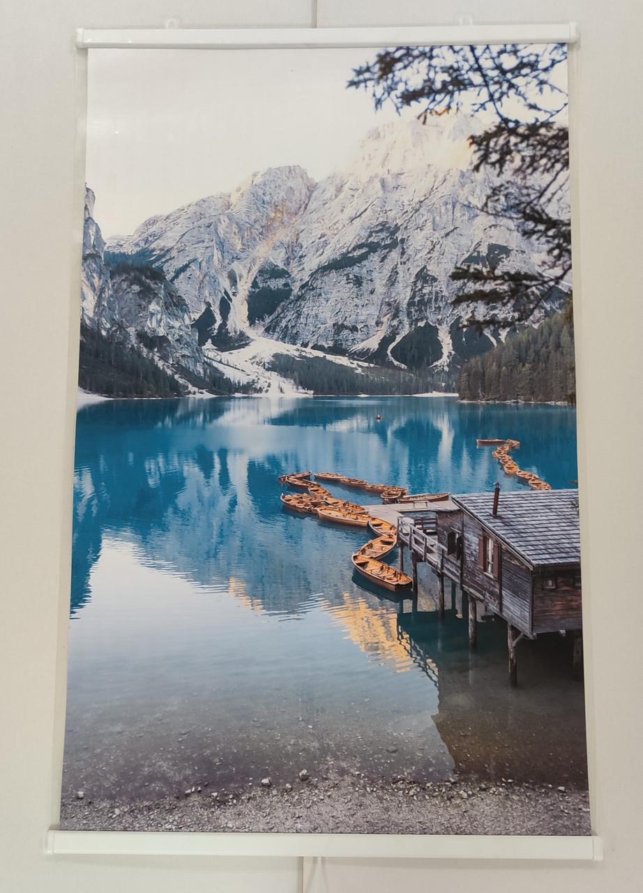 Инфракрасный обогреватель-картина пленочный настенный Сейм Лагуна 450 Вт - фото 4