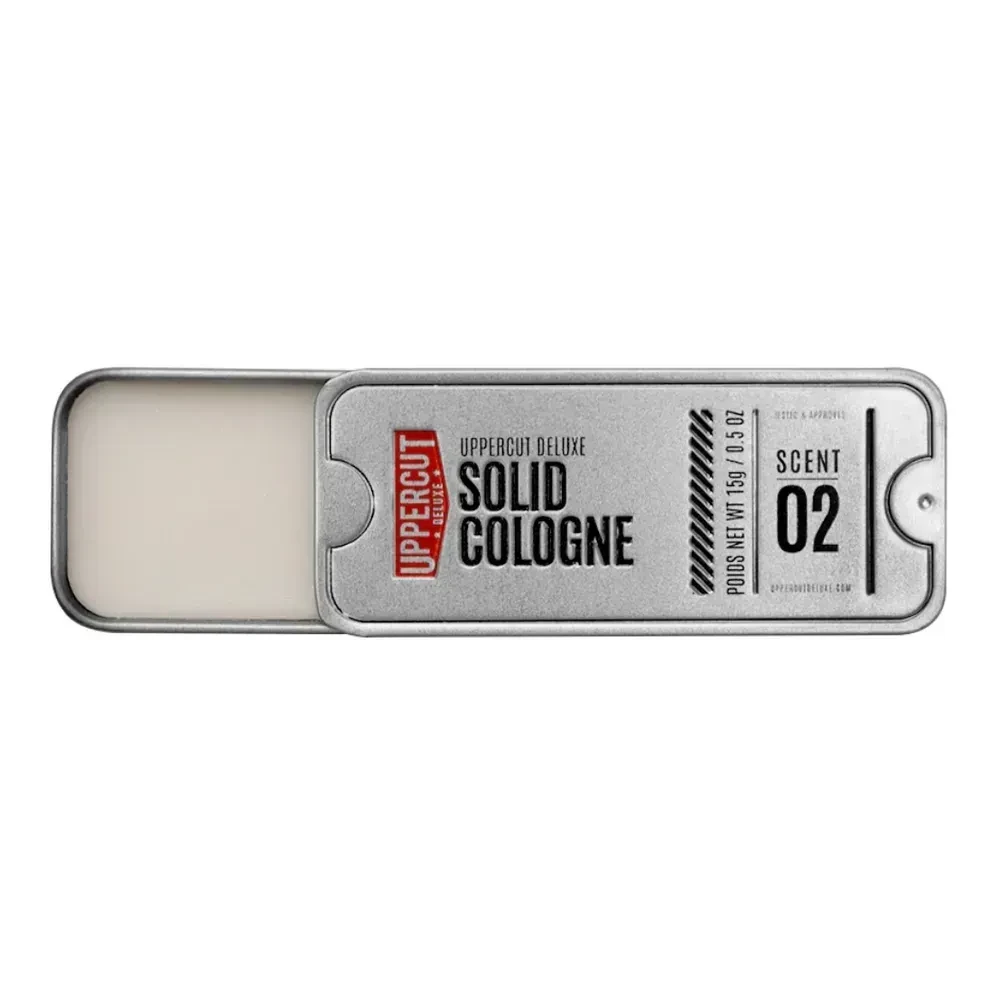 Одеколон сухой Uppercut Deluxe Solid Cologne Cedar & Spice аромат кедр и специи 15 г