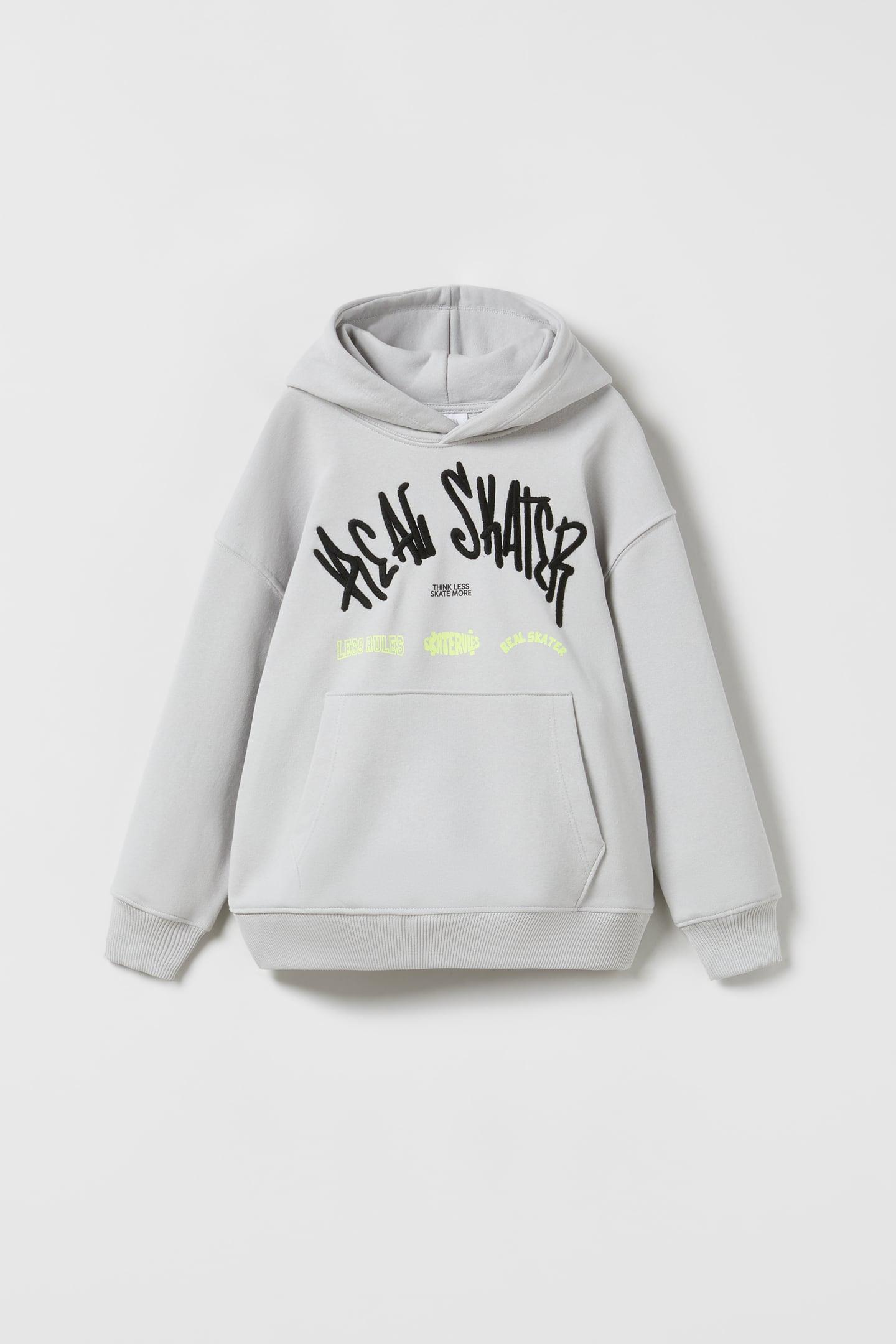 Худи для мальчика Zara р. 164 Серый (6050663811)