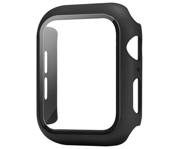 Чехол с защитным стеклом Protective Cover with Glass для Apple Watch 42 мм Черный Чехол с защитным стеклом Protective Cover with Glass для Apple Watch 42 мм Черный