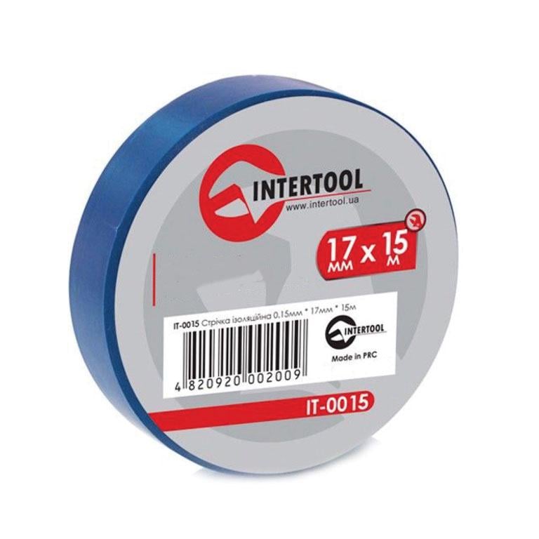 Лента изоляционная Intertool 17 мм 15 м Синий (000026416)