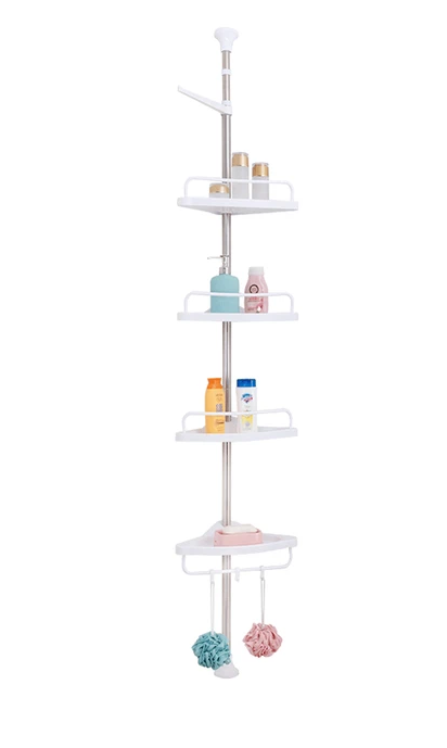 Полиця у ванній кімнаті телескопічна кутова Multi Corner Shelf