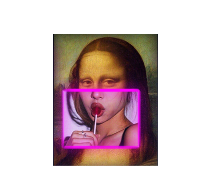 Декор настенный для дома для офиса Монализа с LED-подсветкой 36 Вт 50х40 см