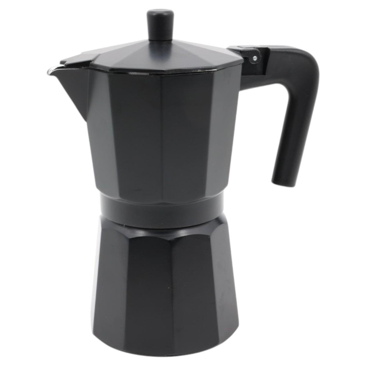 Гейзерная кофеварка A-PLUS на 3 чашки Black (3081)