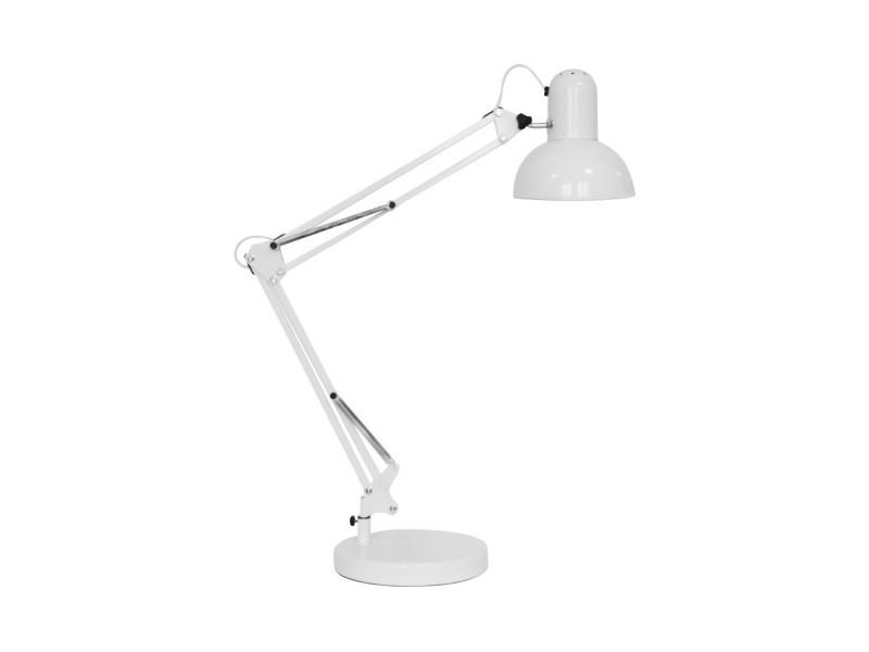Светильник светодиодный настольный Feron DE1430 на струбцине под лампу Е27 белый
