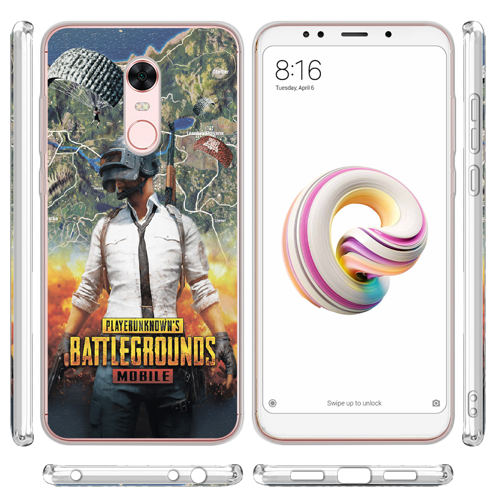 Чохол BoxFace Xiaomi Redmi 5 Plus PUBG Mobile Прозорий силікон (32522-up2309-32522) - фото 3 Чохол BoxFace Xiaomi Redmi 5 Plus PUBG Mobile Прозорий силікон (32522-up2309-32522) - фото 3