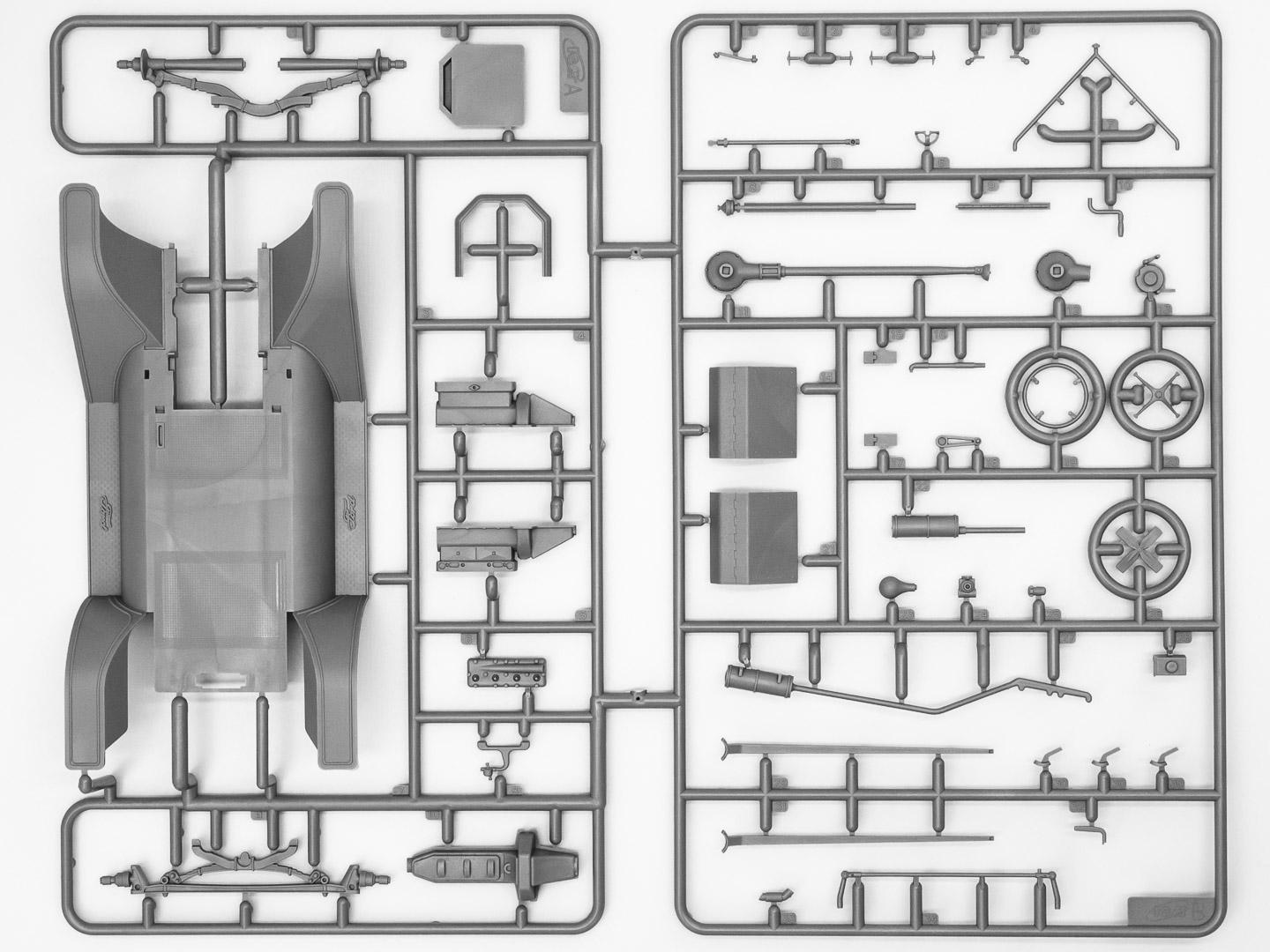 Збірна модель ICM Model T Touring 1911 р американський пасажирський автомобіль (24002) - фото 3