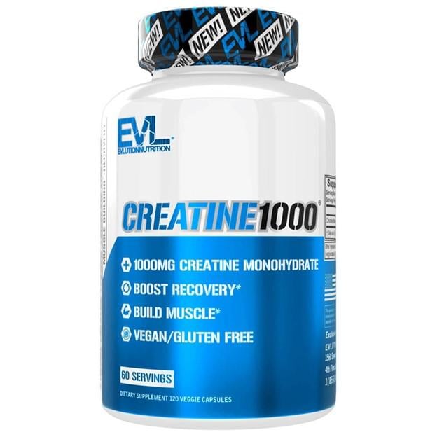 Креатин EVL Nutrition Creatine 1000 120 кап. (1316) - фото 1