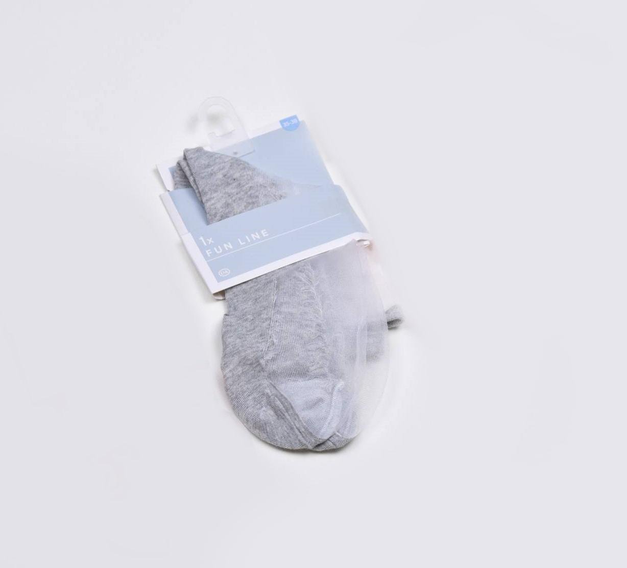 Шкарпетки капронові C&A р. 39-42 Сірий (5867574090505)