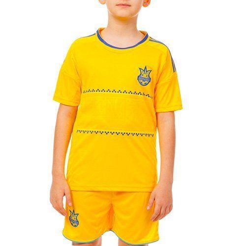 Футбольная форма детская CO-1006-UKR-13 Украина XL Желтый (57429251)