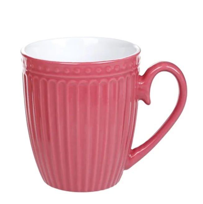 Чашка керамическая Flora 0,36 л Розовый (31982)