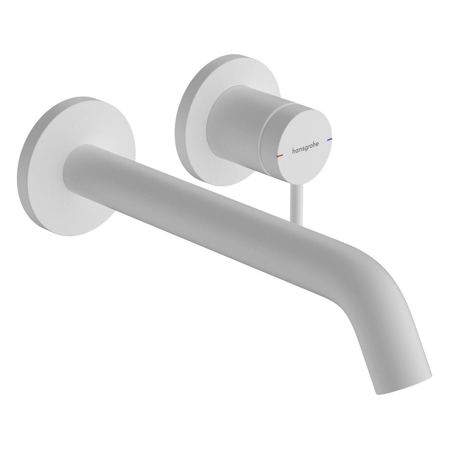 Частина зовнішня змішувача Hansgrohe Tecturis S EcoSmart+ 73351700 настінний Білий (226625)