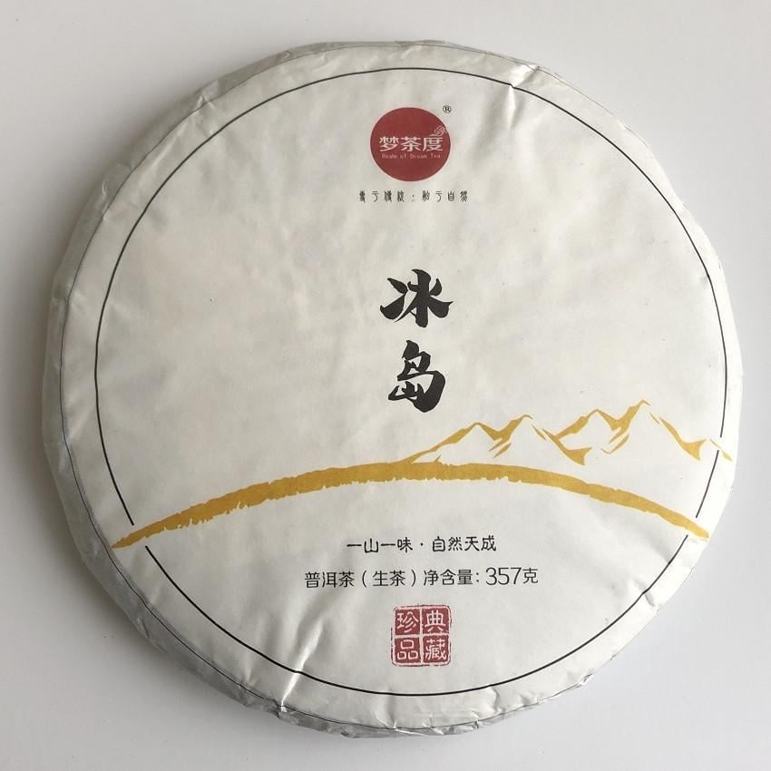 Чай Шен пуэр Bing Dao островной блин 2019 год 357 г