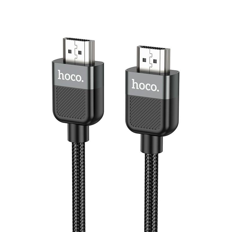 Кабель Hoco US09 HDTV 2.0 male-to-male 4K HD data cable 2 м Black (594530)