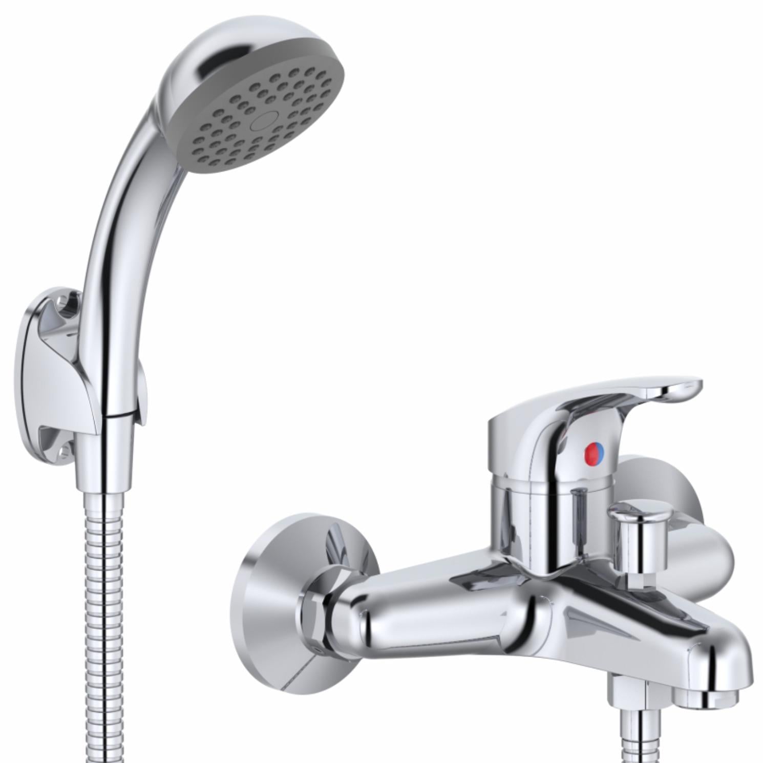 Смеситель для ванны RJ Smart RJFA050-03CH однорычажный Хром (236308)