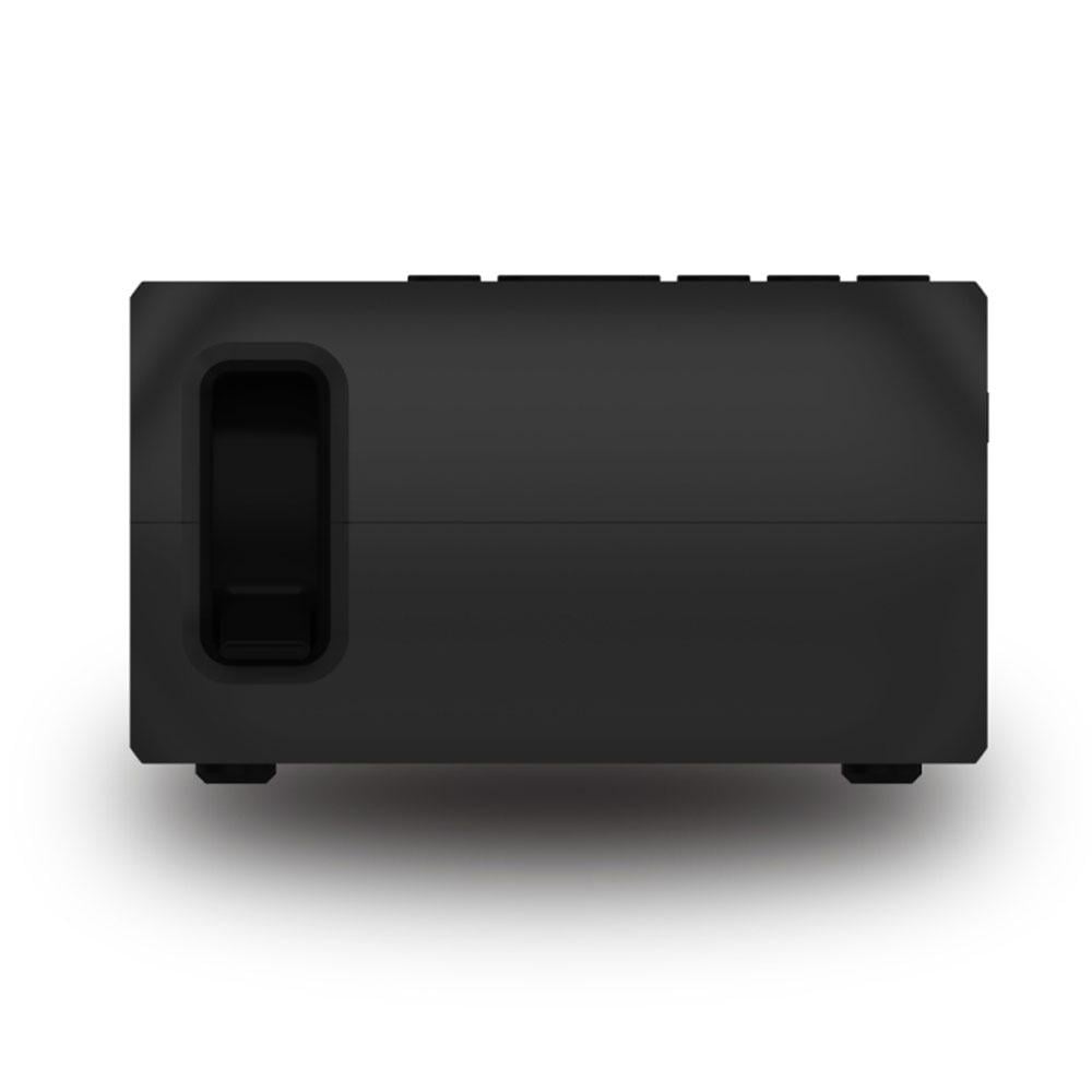 Портативный проектор Projector LED YG-320 Mini с динамиком Черный - фото 5