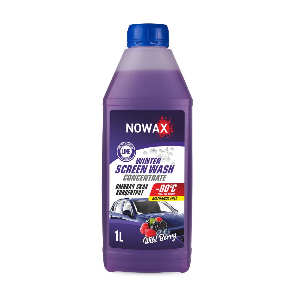 Омыватель стекла зимний Nowax концентрат Лесная Ягода Winter Screen Wash -80°C 1л