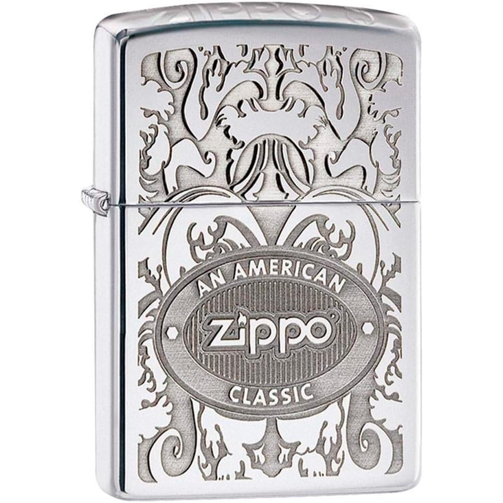 Зажигалка ZIPPO 24751 Gleaming Patina High Polish Chrome