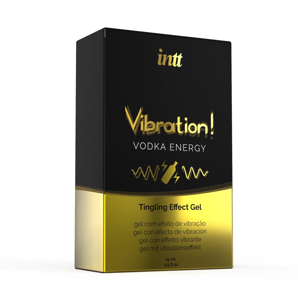 Жидкий вибратор Intt Vibration Vodka Drink Energy 15 мл (IN15318) - фото 3