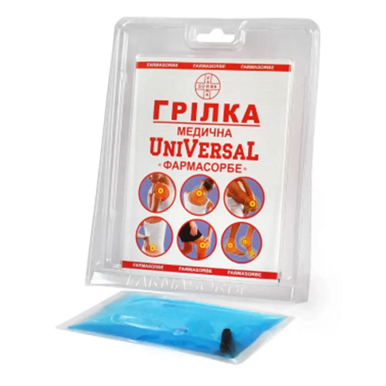 Грілка UniVersaL сольова багаторазова 13х9 см (15165)