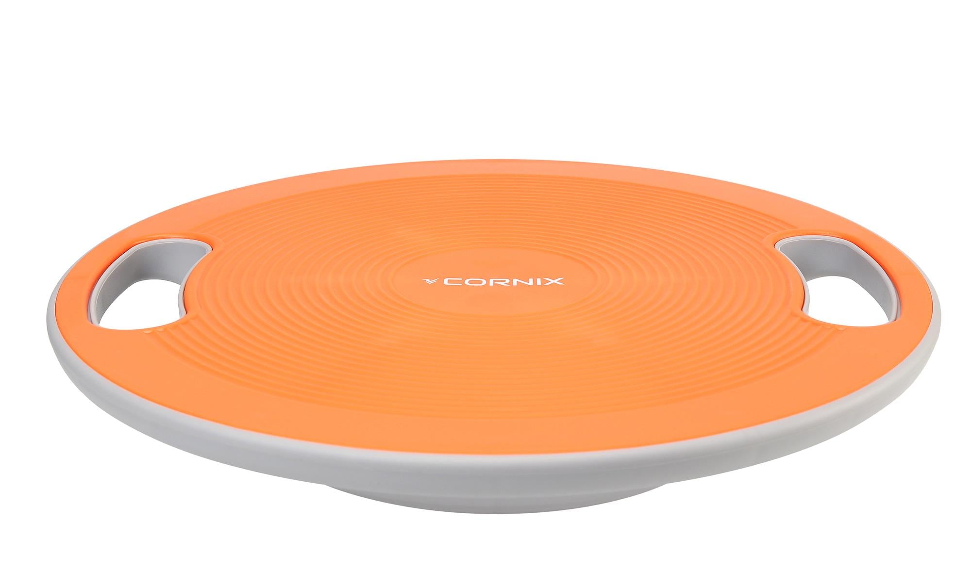 Балансировочная платформа круглая Cornix XR-0444 пластиковая Orange/Grey Балансировочная платформа круглая Cornix XR-0444 пластиковая Orange/Grey