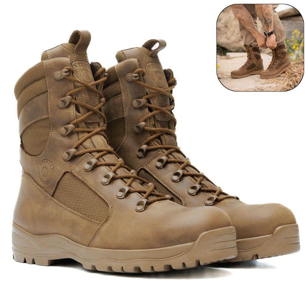 Берці туристичні Стимул Козак р. 42 демісезон/полегшені Койот - фото 2 Берці туристичні Стимул Козак р. 42 демісезон/полегшені Койот - фото 2