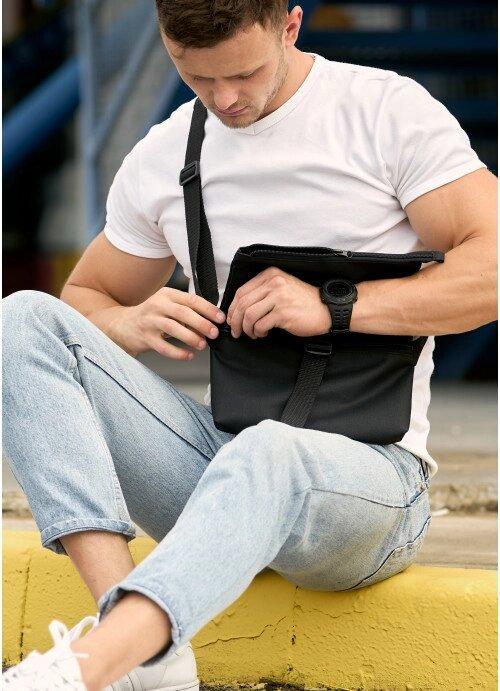 Мужская сумка 770301065m Черный (14076231) - фото 5