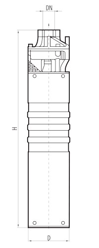 Насос скважинный Насосы плюс Оборудование 4SKm 100 - фото 4