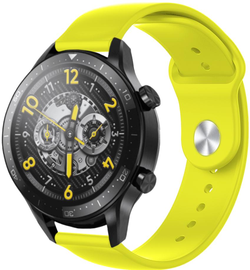 Ремешок Base для Realme Watch S Pro Yellow (22611-0A) - фото 1 Ремешок Base для Realme Watch S Pro Yellow (22611-0A) - фото 1