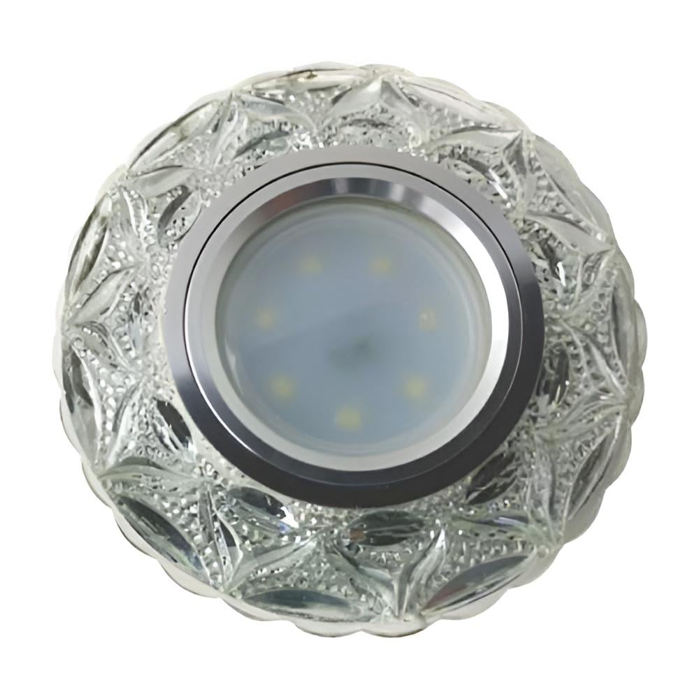 Спот Lemanso ST256 MR16 с подсветкой 3W 6000K 160-265V с драйвером Прозрачный (12364)