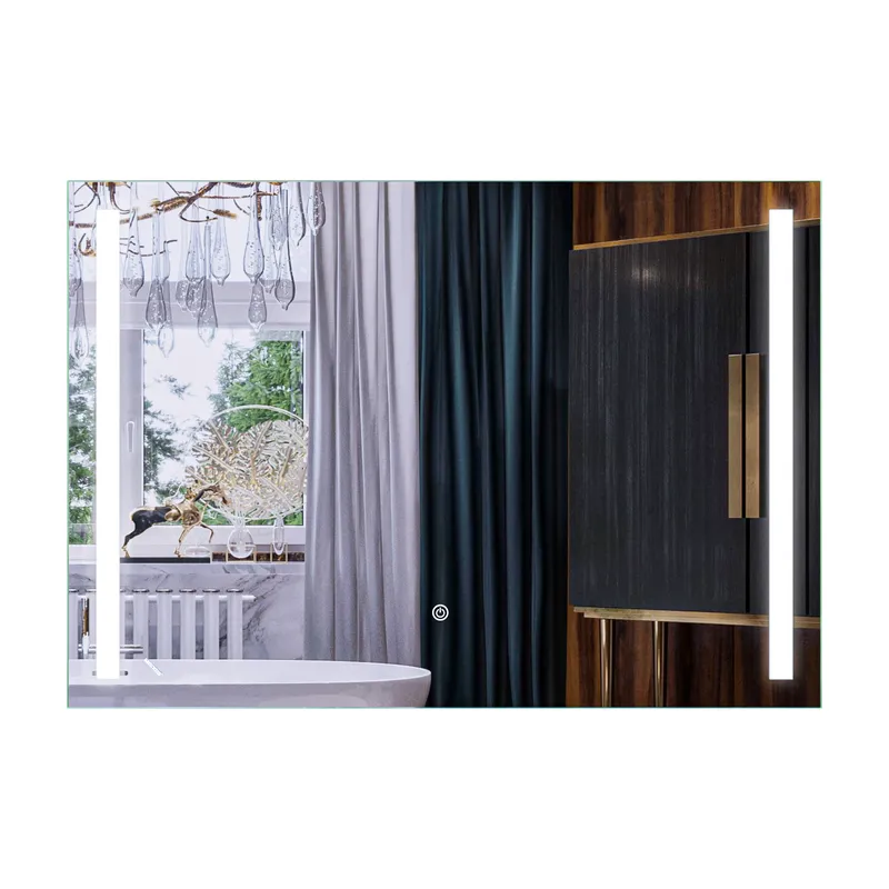 Дзеркало Mixxus Premium LINES MR18-100x70-REVERSE LED Touch/Anti-fog/димер (2527937458) Дзеркало Mixxus Premium LINES MR18-100x70-REVERSE LED Touch/Anti-fog/димер (2527937458)