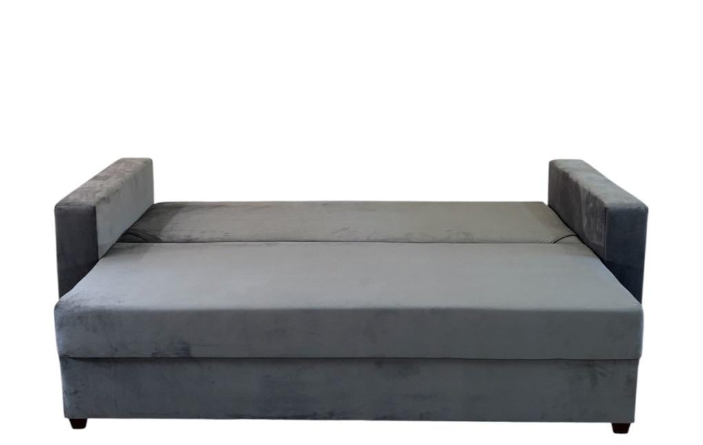 Диван раскладной Скиф Алвин Серый велюр/Лагуна-43 (27288092) - фото 4 Диван раскладной Скиф Алвин Серый велюр/Лагуна-43 (27288092) - фото 4